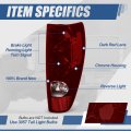Auto Dynasty Factory Style Rear Tail Lights Brake Lamps With Running Light Compatible Chevrolet Colorado Gmc Canyon 2004-2012