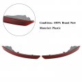 Topteng Rear Pair Bumper Reflector Lamp 4m8945701 4m8945702 Lights Fit For Audi Q8 Rsq8 Sq8 2019-2022