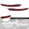 Topteng Rear Pair Bumper Reflector Lamp 4m8945701 4m8945702 Lights Fit For Audi Q8 Rsq8 Sq8 2019-2022
