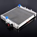 G-plus Radiator In Out 28mm 3row 52mm Aluminum Fits Honda Civic Ek Eg D15 D16 1992 1993 1994 1995 1996 1997 1998 1999 2000