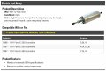 Marketplace Auto Parts Electric Fuel Pump Compatible With 1987-1991 Ford E-350 Econoline 4 9l 5 8l 7 5l