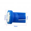 Grandview Super Bright 80 Lumens T10 Wedge 194 168 2825 175 192 W5w Blue High Power 1206 10-smd Led Lights Bulb License Plate