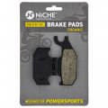 Niche Brake Pad Kit For Can-am Maverick 1000 705601147 705600398 715500335 715500336 Complete Organic