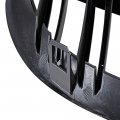 Glossy Black Double Line Front Hood Kidney Grille Grill For 2004-2010 E63 E64 6-series M6 Coupe Convertible
