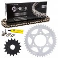Niche Drive Sprocket Chain Combo For Kawasaki Ninja Zx7rr Zx750n Front 16 Rear 42 Tooth 525hz Standard 108 Links