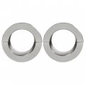 Hecasa Tube Clamp Split Collar Compatible With 1 875 Inch Od Size Steel Roll Bar Clamps Weldable Bolt On Cage Mounts 2 Pcs
