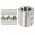 Hecasa Tube Clamp Split Collar Compatible With 1 875 Inch Od Size Steel Roll Bar Clamps Weldable Bolt On Cage Mounts 2 Pcs