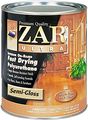 Zar 33012 Semi Gloss Interior Ultra Polyurethane One Quart 