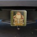 Christmas Holiday No L Noel Santa Happy Tow Trailer Hitch Cover Plug Insert