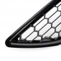 Topteng Car Fog Light Cover Grille Pair Gloss Black Front Lamp Fits For Ford Fiesta Van 2013-2017 Hatchback 3-door Facelift