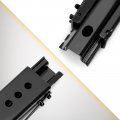 Kuafu Universal Seat Base Sliders Compatible With Most Bottom And Side Mount Dual Locking Steel Adjustable Seats Track Kit 1 X