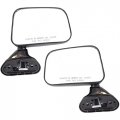 Toyota Pickup 1989-1995 Door Mirror Driver And Passenger Side Pair Manual Non-heated Replacement For 8794089141 8791089143 
