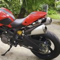 Fatexpress Motorcycle Rear Passenger Pillion Solo Seat Cover Cowl Hard Abs Motor Fairing Tail Section For Du Cati Monster 696 