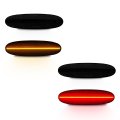 Led Light For Jaguar 98-03 Vanden Plas Xj8 Xjr 92-96 Xjs Chrome Smoke Side Marker Lights Signal Stable-output Easy Installation 