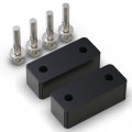 Mzs Hood Lift Kit 1 Riser Support Spacer Rock Crawler Pump Replacement For 1984-2001 Cherokee Xj 