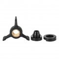 Qiilu Water Pump Impeller Repair Kit 438592 Fit For Evinrude Johnson 2-cylinder 2-stroke 40-48 50 Hp Rebuild