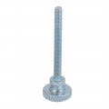 Uxcell M3x30mm Carbon Steel Flat Knurled Head Fully Threaded Thumb Screw Bolt 15pcs
