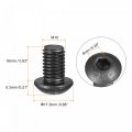 Uxcell M10x16mm Hex Socket Button Head Cap Bolts Screws Alloy Steel 15pcs