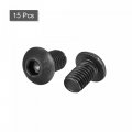 Uxcell M10x16mm Hex Socket Button Head Cap Bolts Screws Alloy Steel 15pcs