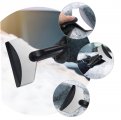 Favomoto 6 Pieces Snow Shovel Scraper For Removing Ice Frost Broom Car Remover Trucks Stainless Steel Auto Detergent