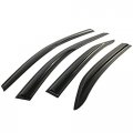 Window Visors For 2007-2011 Toyota Camry Smoked Aero Jdm Wind Deflectors Stick On By Ikon Motorsports 2008 2009 2010 