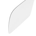 Driver Left Side Door Rear View Glass Lens Replacement Compatible With 03-07 E150 450 Super Duty 92-02 E250 Econoline