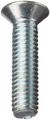 Steel Machine Screws Zinc Plated Flat Head Phillips Drive M6 1 Threads 50mm Length Pack Of 50
