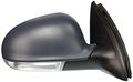 Passenger Side Mirror Outside Rear View For Volkswagen Jetta Grey Partslink Number Vw1321122 With Heating Element And In Built 