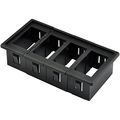 Autoec Rocker Switch Panel Holder Housing Kit Black Plastic 