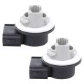 2pcs Parking Turn Signal Light Socket Taillight Brake Lamp Headlight Holder For Ford F250 Super Duty 1999 2000 2001 2002 2003 
