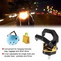 Qiilu Universal Motorcycle Modified Double Support Hook Replacement Aluminium Alloy