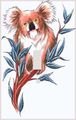 Koala In The Eucalyptus Tree Decorative Switchplate Cover 