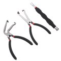Keenso 3 Pcs Electrical Disconnect Plier Efficient Multifunctional Ergonomic Comfort Grip Connector Separator Tool With