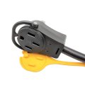 Parkworld 61148 Rv Splitter Adapter Cord 14-50p To 14-50r 50a 125v 250v 3 5-15r Household Tri Outlet 15a 1 5 Feet