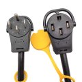 Parkworld 61148 Rv Splitter Adapter Cord 14-50p To 14-50r 50a 125v 250v 3 5-15r Household Tri Outlet 15a 1 5 Feet