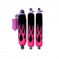 Vps Shock Cover For Kawasaki Kfx700 V-force Pink Flame Covers 