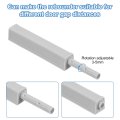 4 Pcs Magnetic Push Latches For Cabinet Door 2 99x1 26 In To Open Latch Hardware Hidden Release Drawer Pull Closet Plastic Grey
