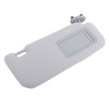 Passenger Side Sun Visor With Mirror Gray Replacement For Corolla 2007-2013 74310-12l80-b0 