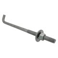 1 2 X 10-inch Galvanized Threaded Anchor Bolts With Hardware For Wood Concrete 10 Pack 
