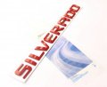 Yoaoo 3x Oem Red Silverado Plus Lt Nameplate Letter Emblem Badge Original Szie Replacement For 1500 2500hd 3500hd Shiny Glossy