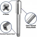 Burkit 5 8 -11 Unc Thread Tap Left Hand Hss X 11 Straight Fluted Machine