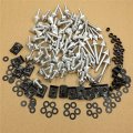 Hongk- Universal Spike Fairing Bolt Kit Sportbike Pack Compatible With Yamaha Yzf R1 R6 R6s Silver B01bn0oj2a