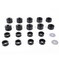 Body Mounts In Polyurethane Pu For F250 F350 Super Duty 1999-2017 2wd 4wd Cab Bushings Kit Black 