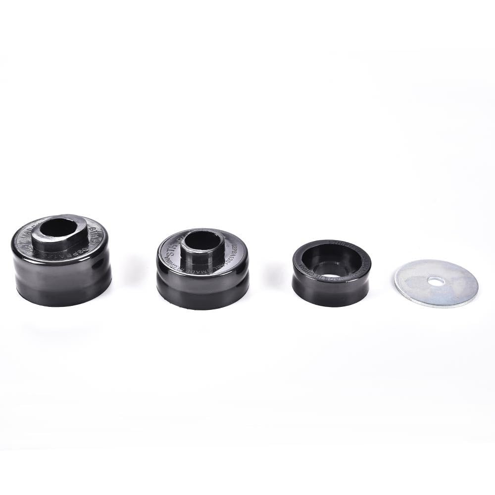Body Cab Mounts Bushings Kit For F250 F350 Super Duty 1999 To 2017 Polyurethane Pu Black 2wd And 4wd