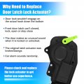 X Autohaux Front Left Power Door Lock Actuator 69120-33010 For Toyota Camry A T Le Xle 1997-2001 Lh Driver Side Latch Only