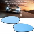 Car Door Heated Anti-fog Rear Mirror Glass Rearview Compatible With E82 E90 E91 E92 E46