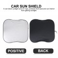Veemoon 1 Set Sun Visor Auto Blockingshade Car Windshieldshade Shield Sun Truck Window Sun Shade Vehicle Sunblock Large Silver