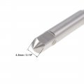 Uxcell Metric Machine Tap Left M6 Thread 1 Pitch H2 Accuracy 3 Flutes High Speed Steel 2pcs