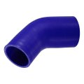 1 Pcs 60mm 2 36 -70mm 76 Id 90mm 3 54 Length 45 Degrees Blue Car Silicone Hose Coolant Universal 