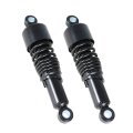 Motorcycle Rear Shock Absorbers 267mm 10 5in Round Hole Universal Replacement For Sportster 883 1200 